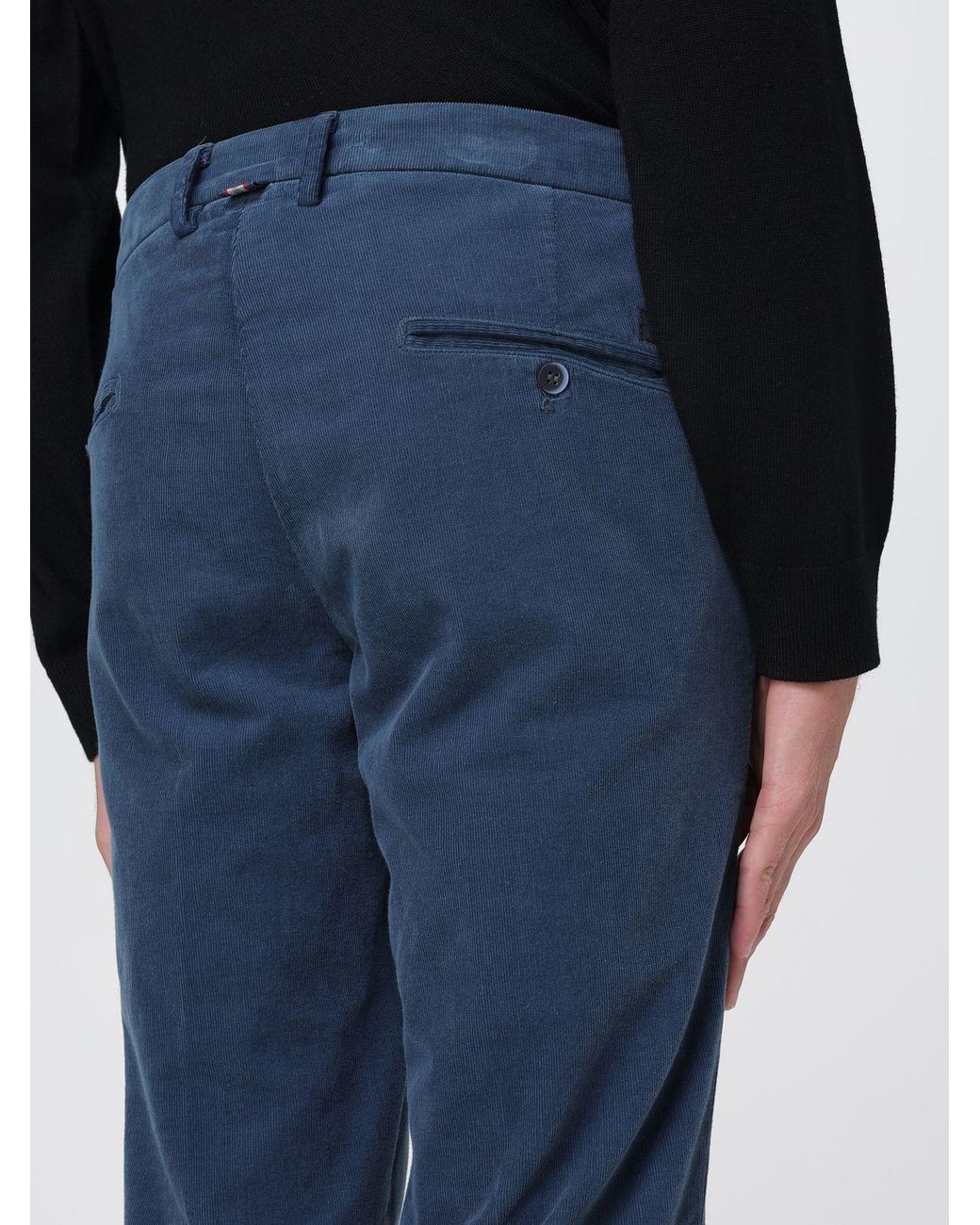 Mason's Blue Trousers for men