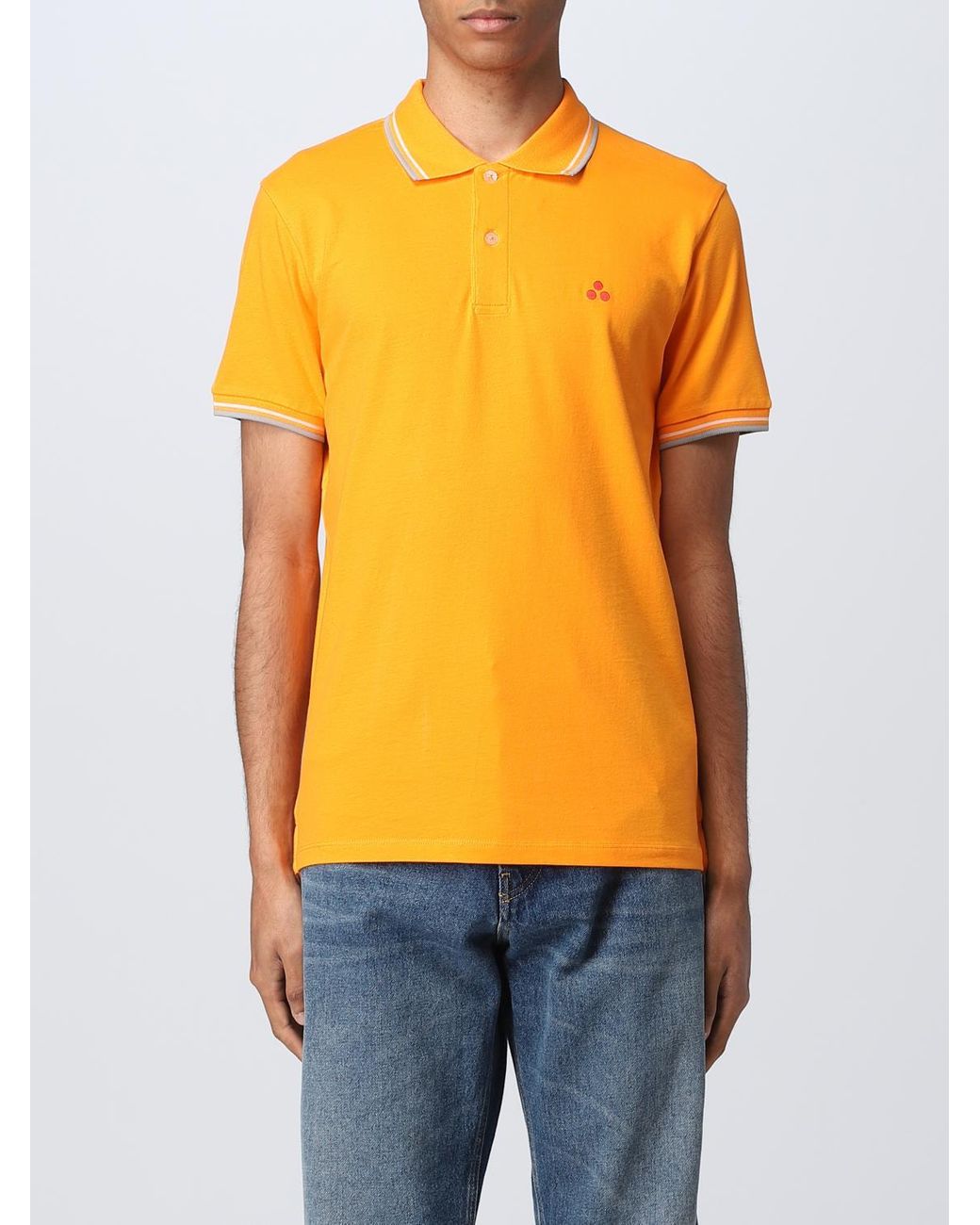 Polo Homme Peuterey pour homme en coloris Orange