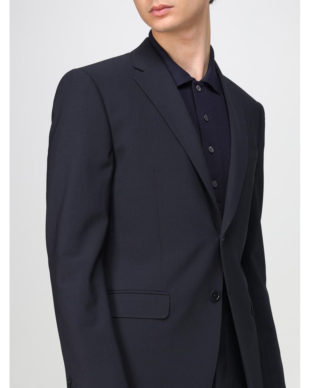 Emporio Armani Blue Twopiece Suit for men