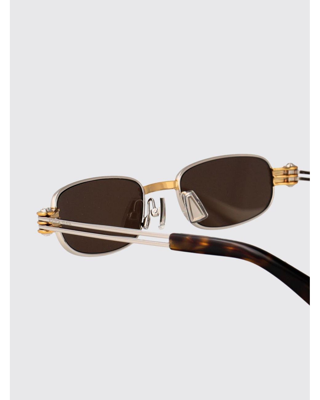 Bottega Veneta Metallic Bv1381S Sunglasses for men