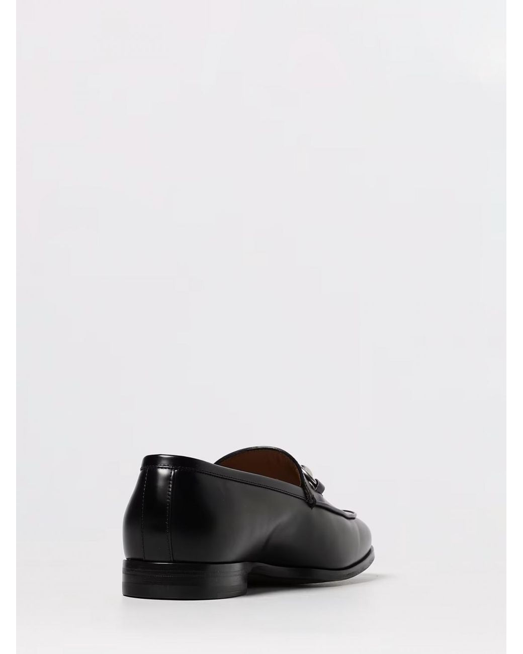 Gucci White Jordaan Leather Loafer
