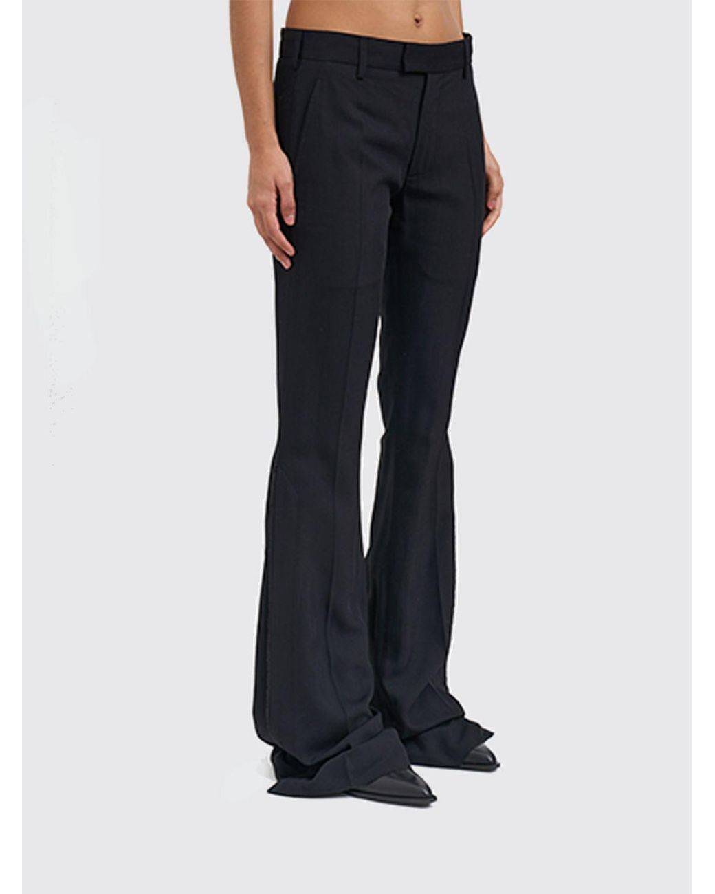 Ann Demeulemeester Blue Trousers