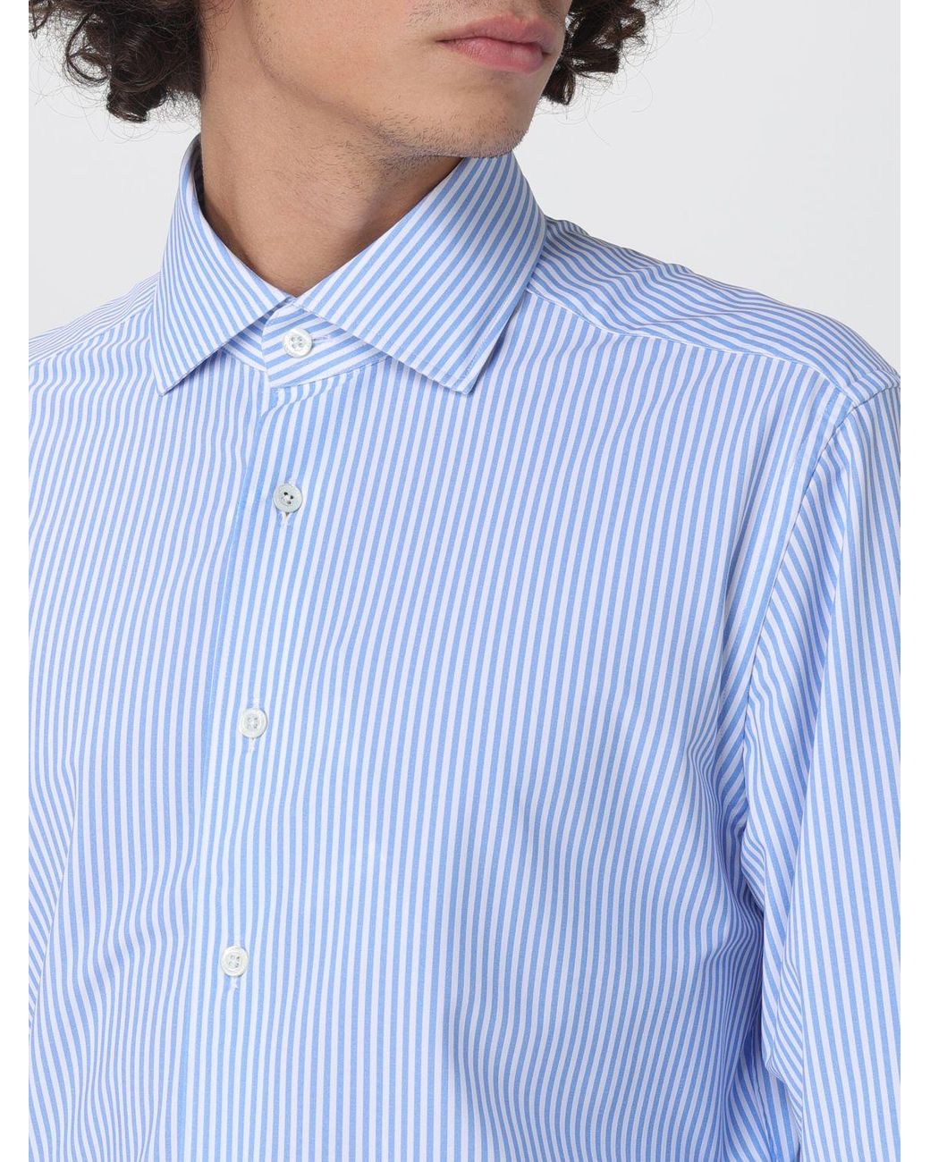 Corneliani Blue Shirt for men