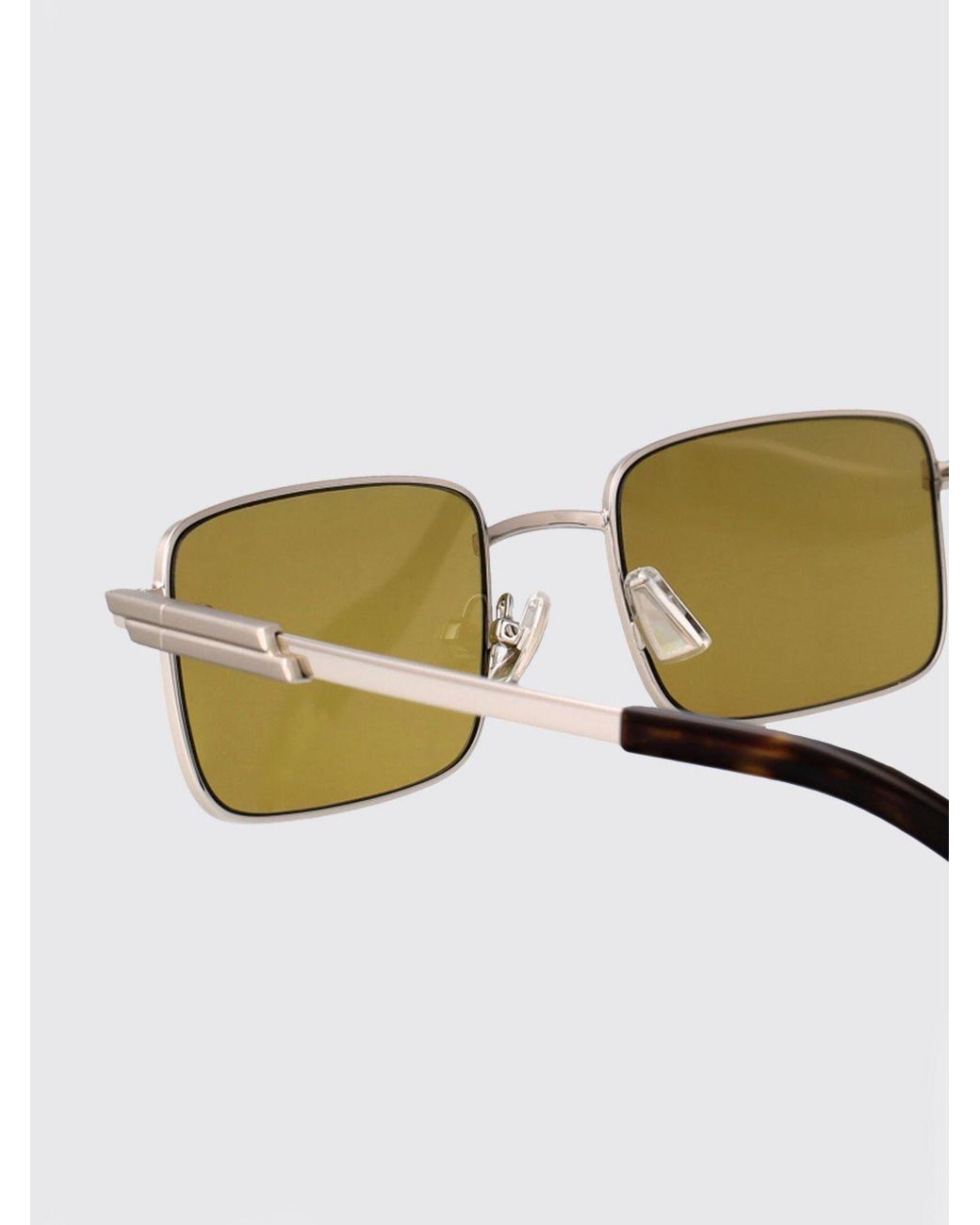 Bottega Veneta Blue Bv1469S Metal And Acetate Sunglasses for men
