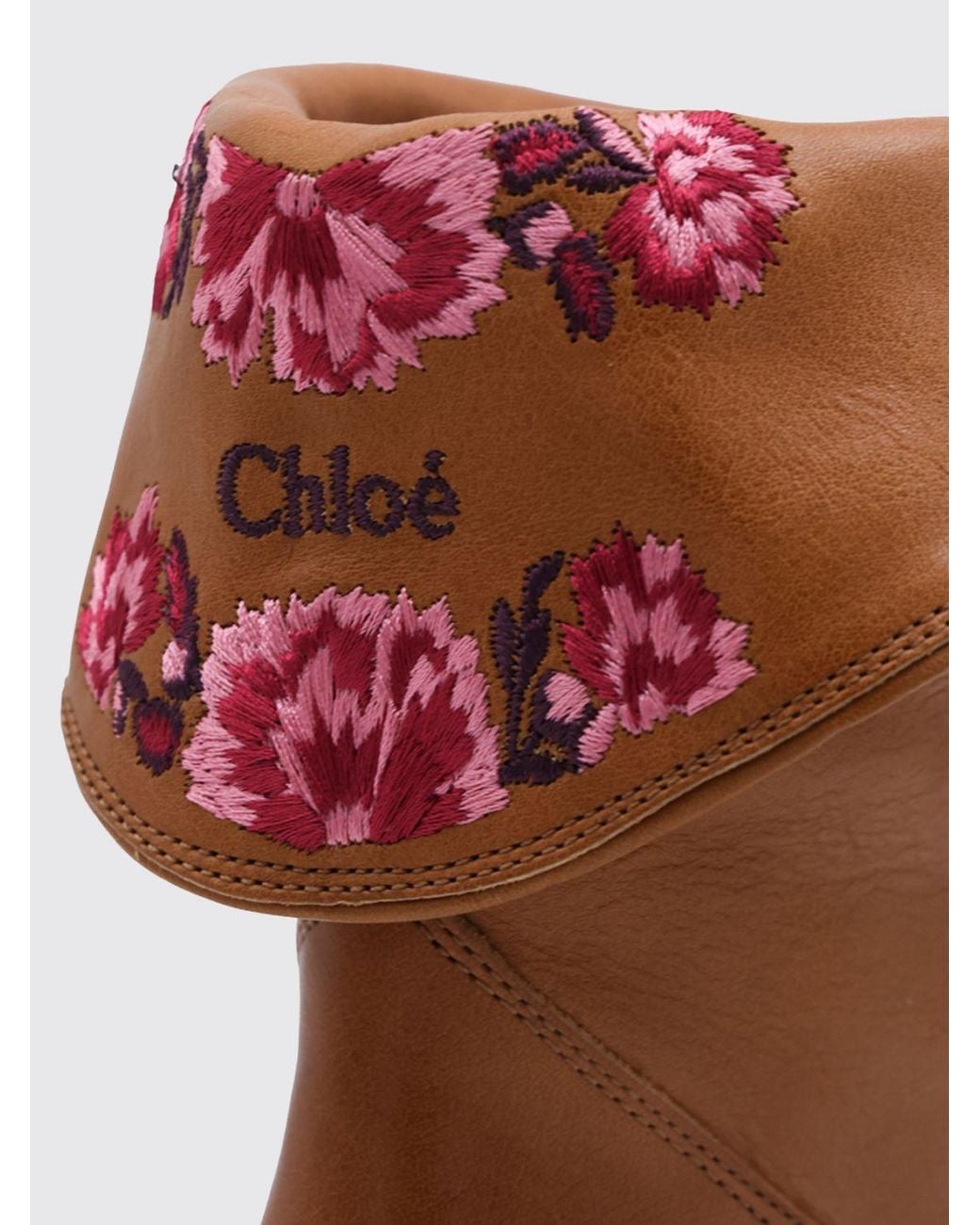 Chloé Brown Chlo&Eacute Boots