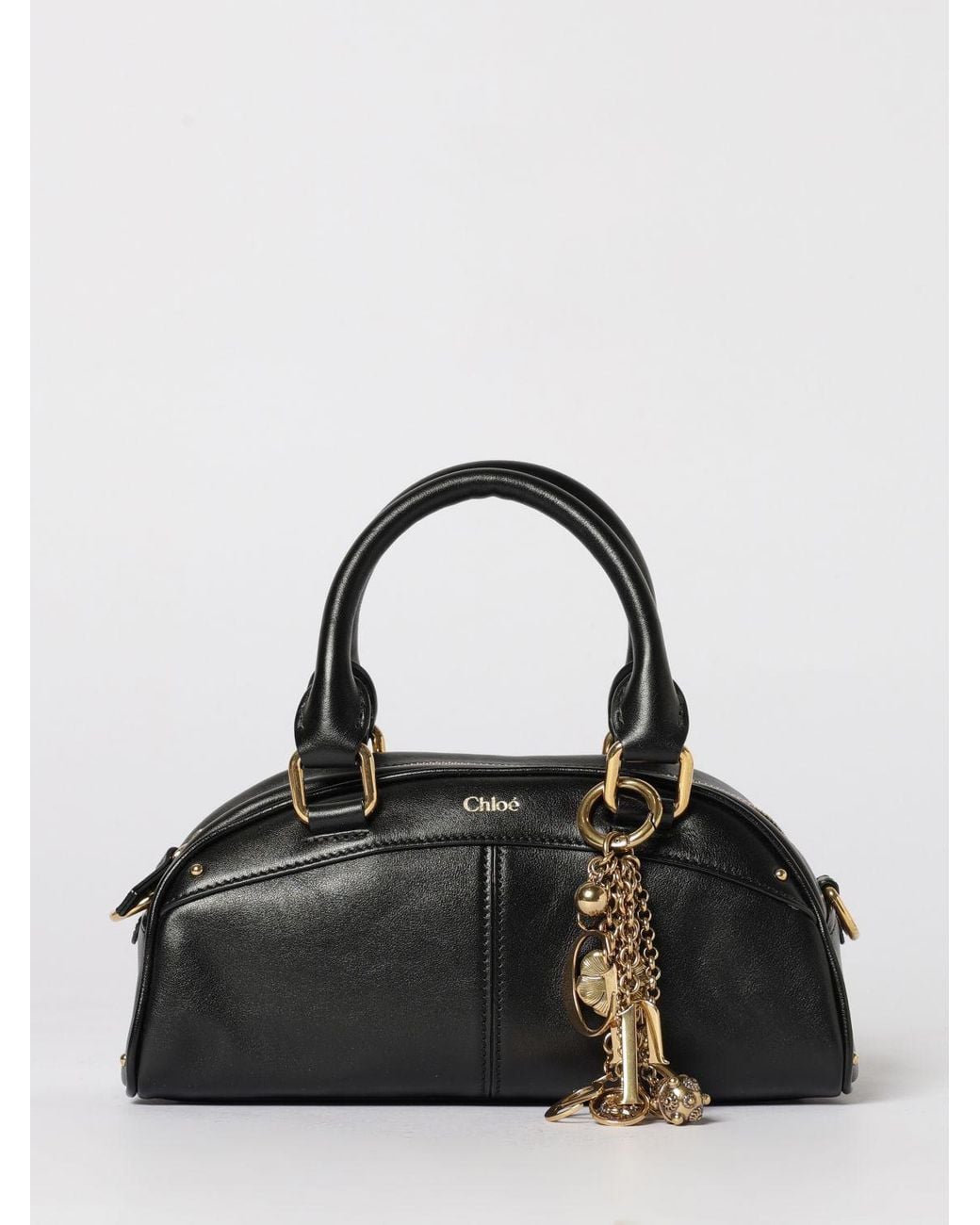Chloé Black ChloÉ Bowling Leather Bag