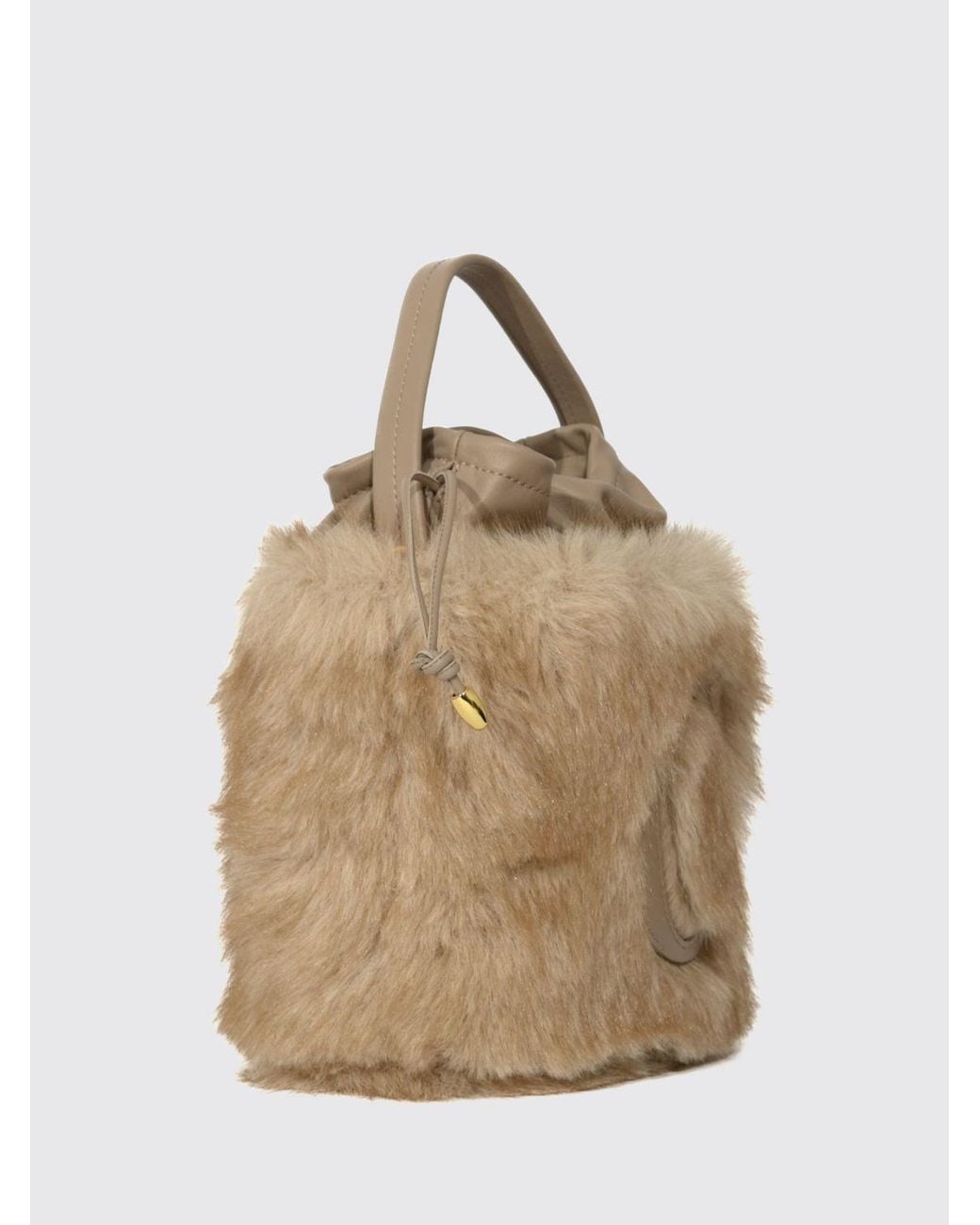 Orciani Natural Her-O Mini Bucket Bag