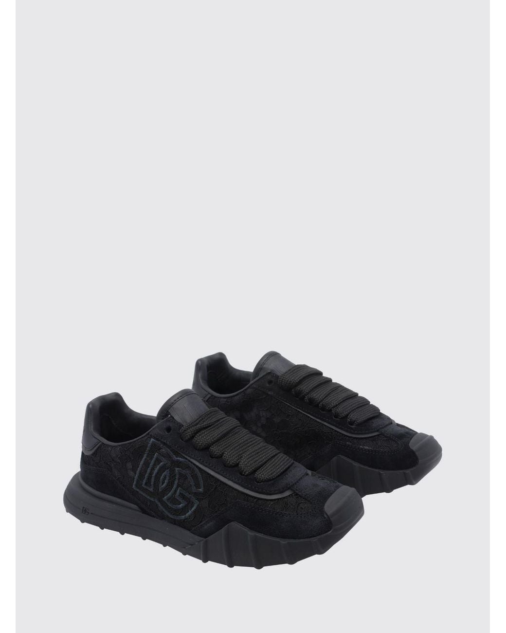 Dolce & Gabbana Black Dolce &Amp Gabbana Dg Athletic Low-Top Sneakers