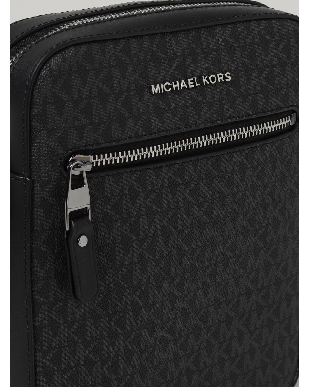 Michael Kors Black Henry Logo-print Flight Bag for men