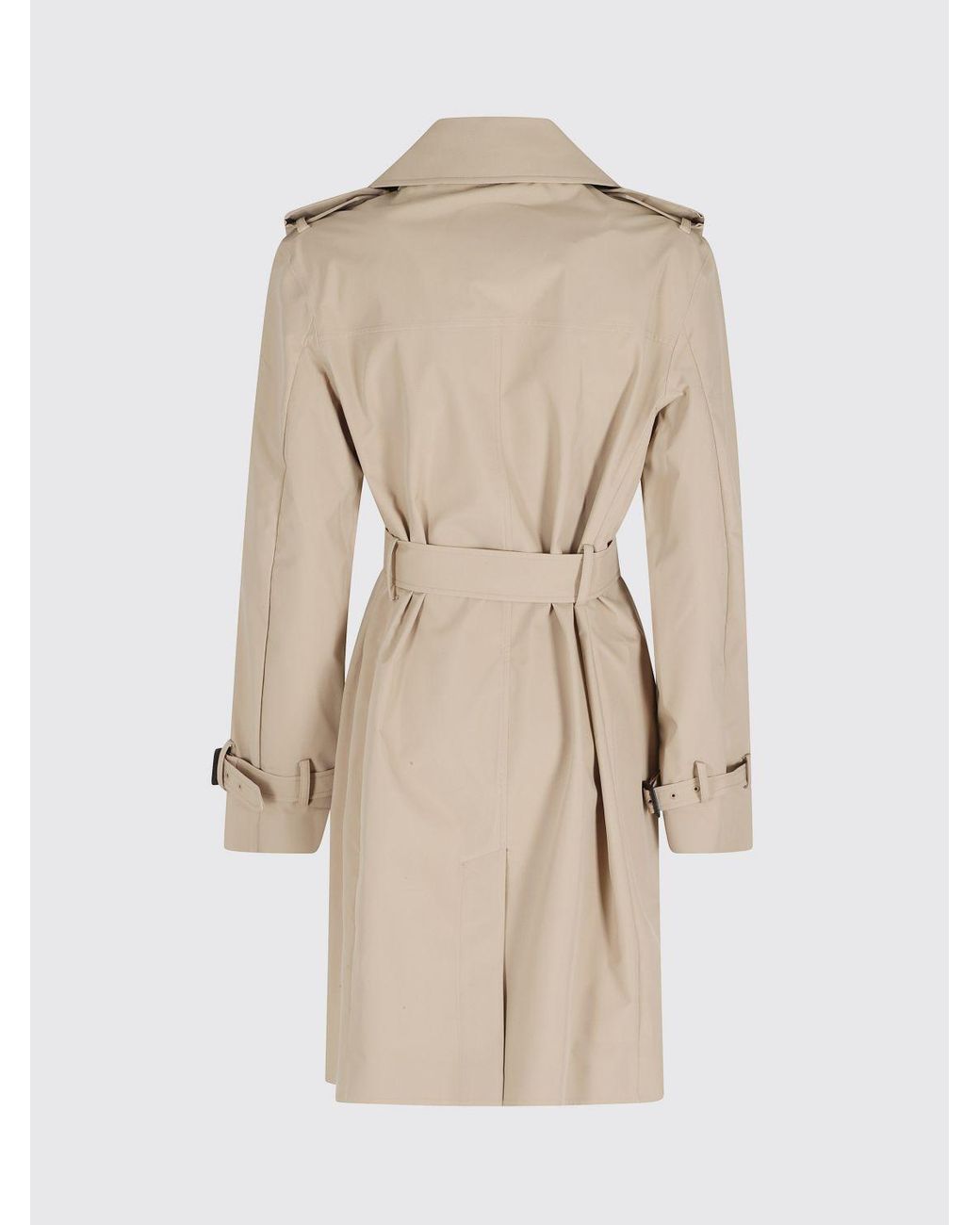 Save The Duck Natural Talya Double-Breasted Trench Coat