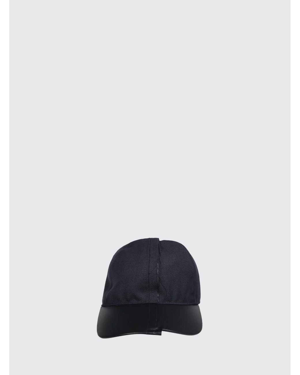 Comme des Garçons Blue Asymmetrical Wool-Blend Baseball Cap for men