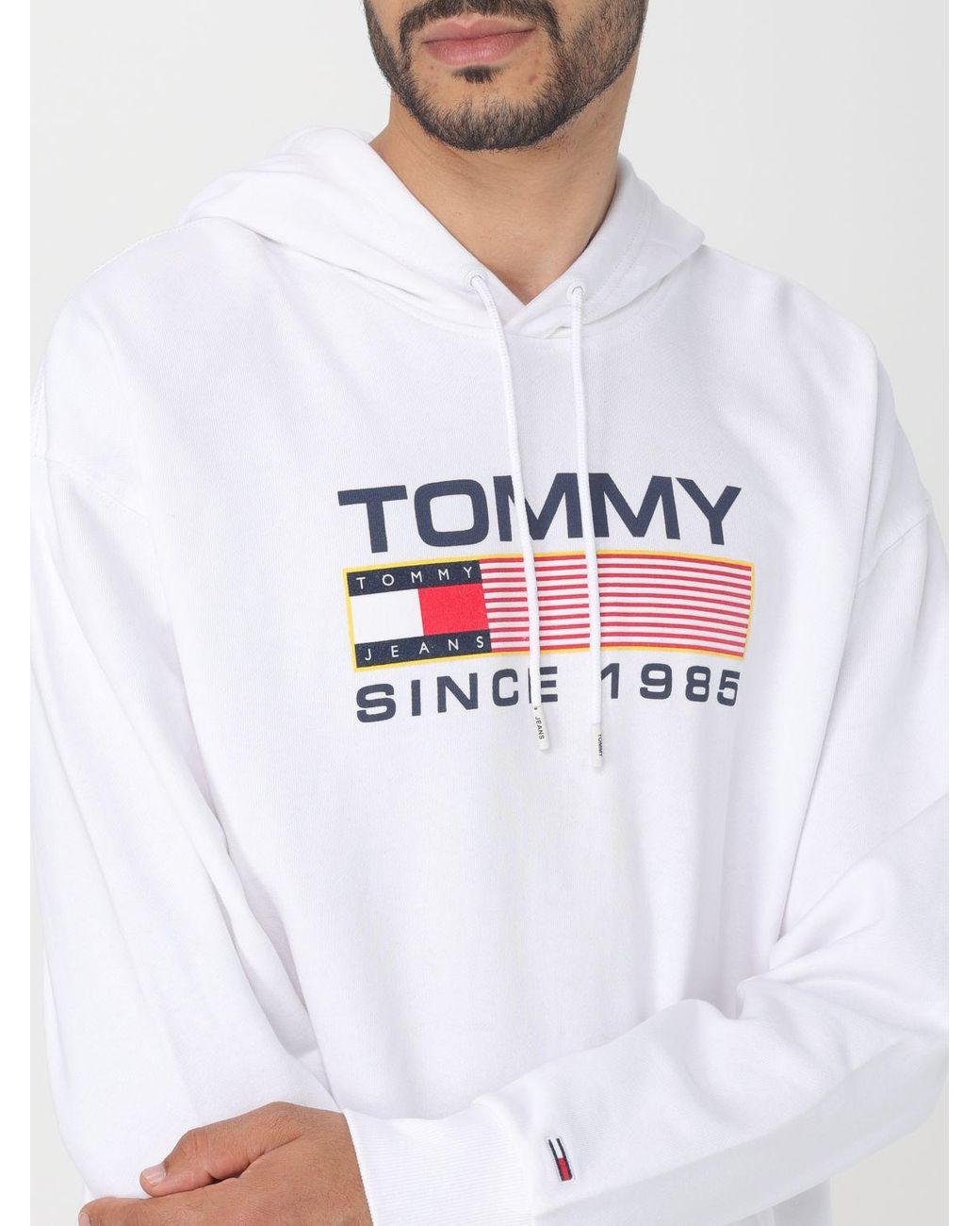 Tommy Hilfiger Jumper in White for Men Lyst Canada