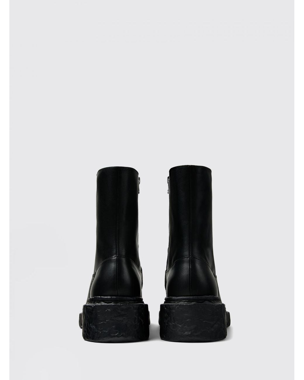 CAMPERLAB Black Vamonos Leather Ankle Boots for men