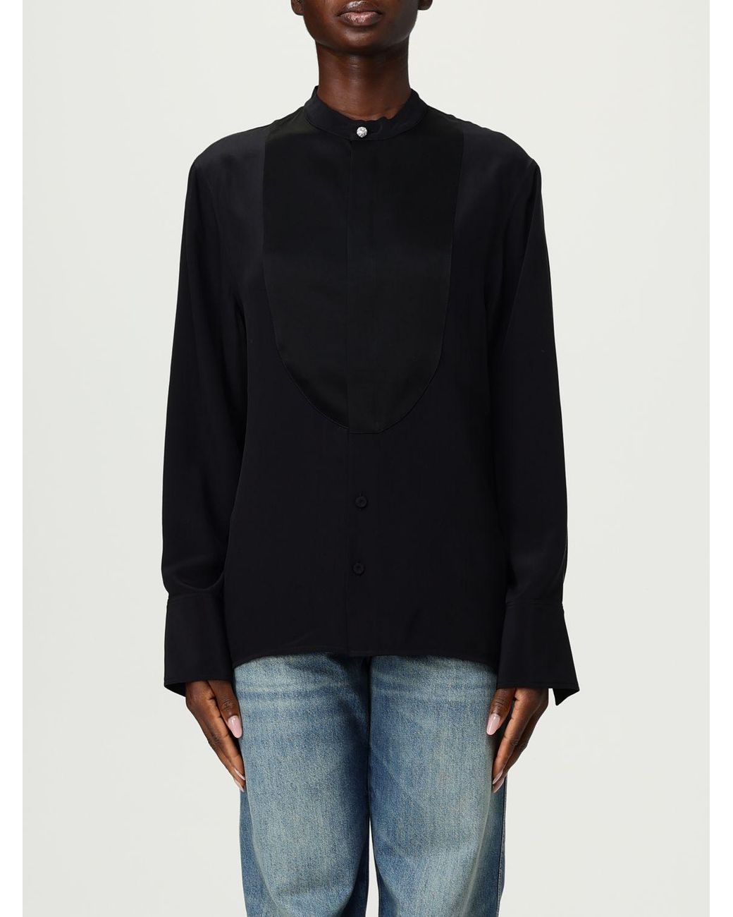 Victoria Beckham Black Shirt