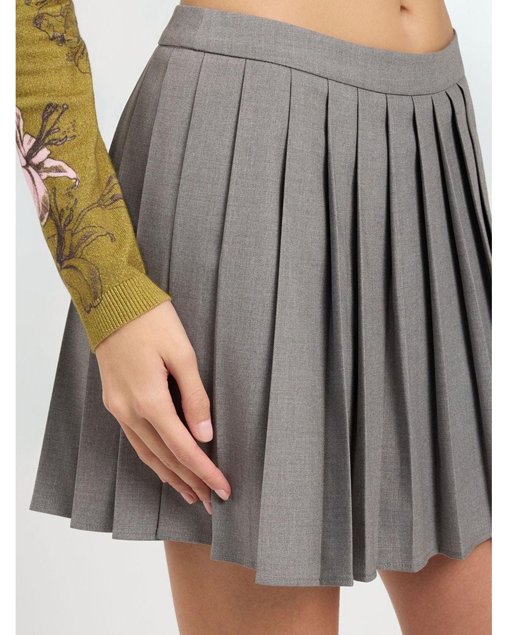 Twinset Gray Skirt