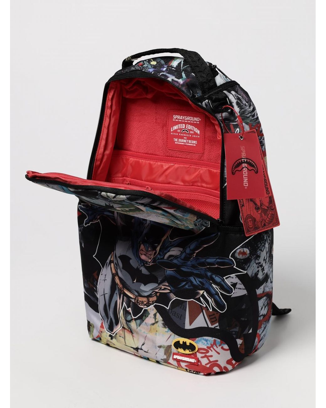 Sprayground Black Backpack for men