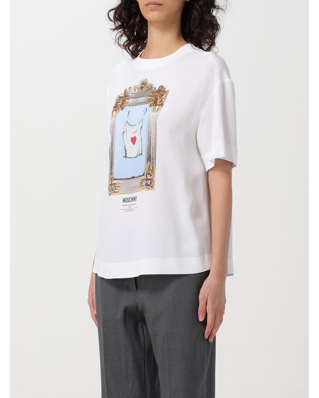 Moschino Couture White Top
