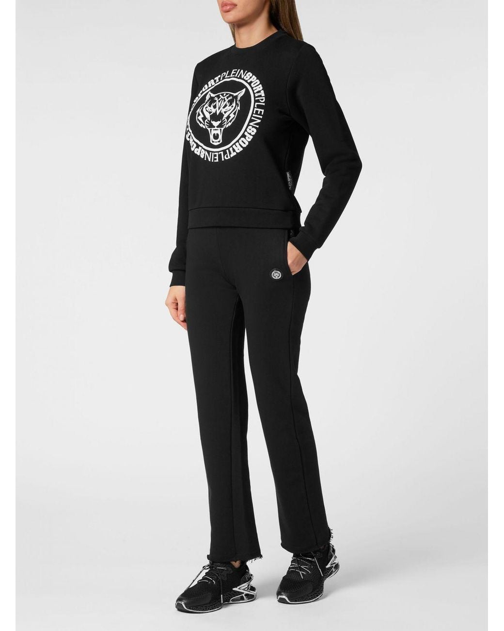 Philipp Plein Black Crewneck Jumper
