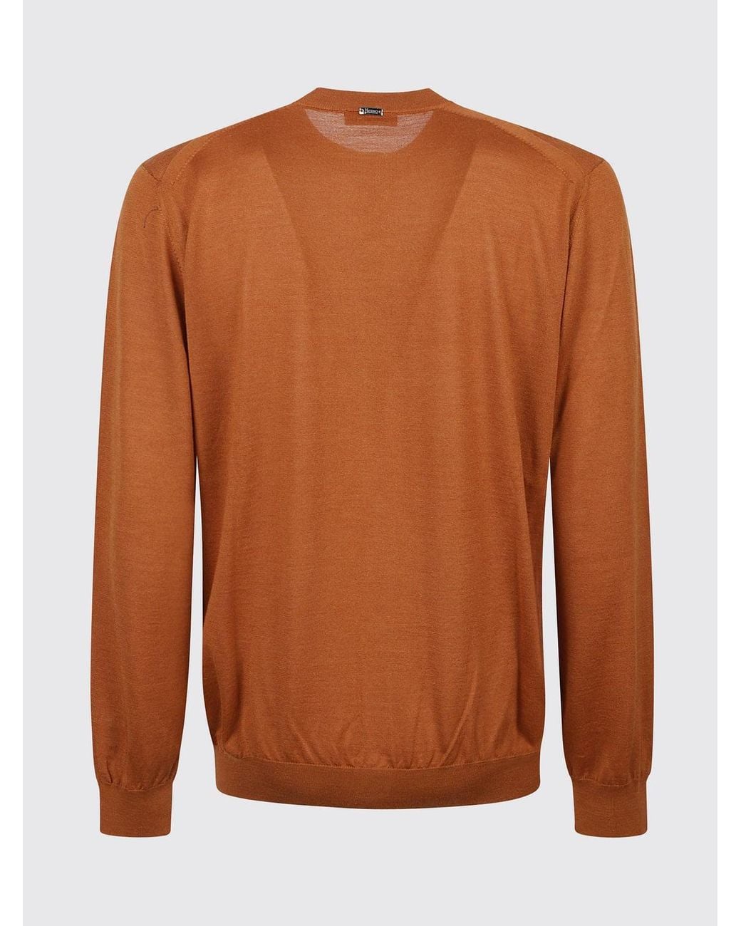 Jersey Hombre Herno de hombre de color Brown