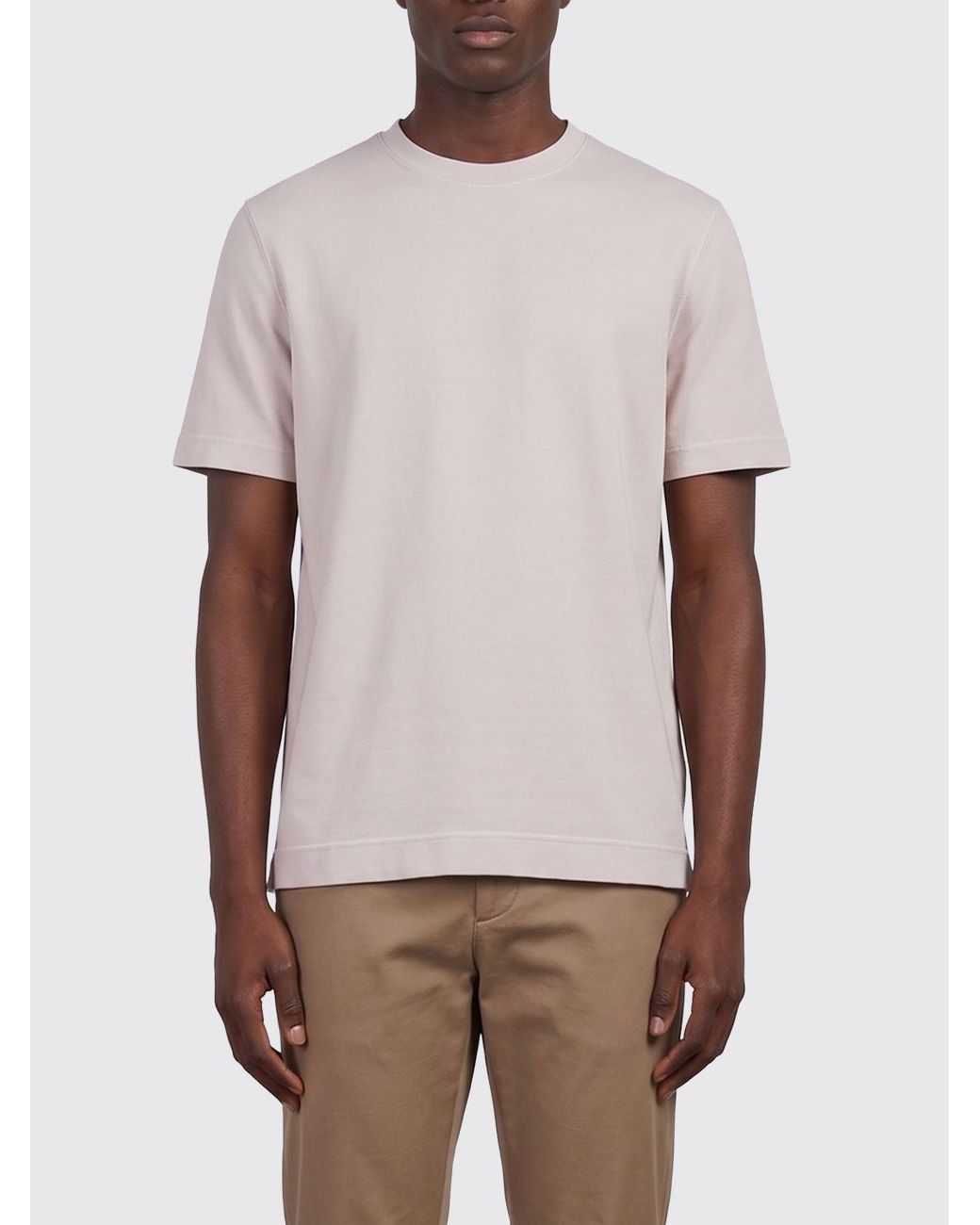 Circolo 1901 White Basic Cotton T-Shirt for men