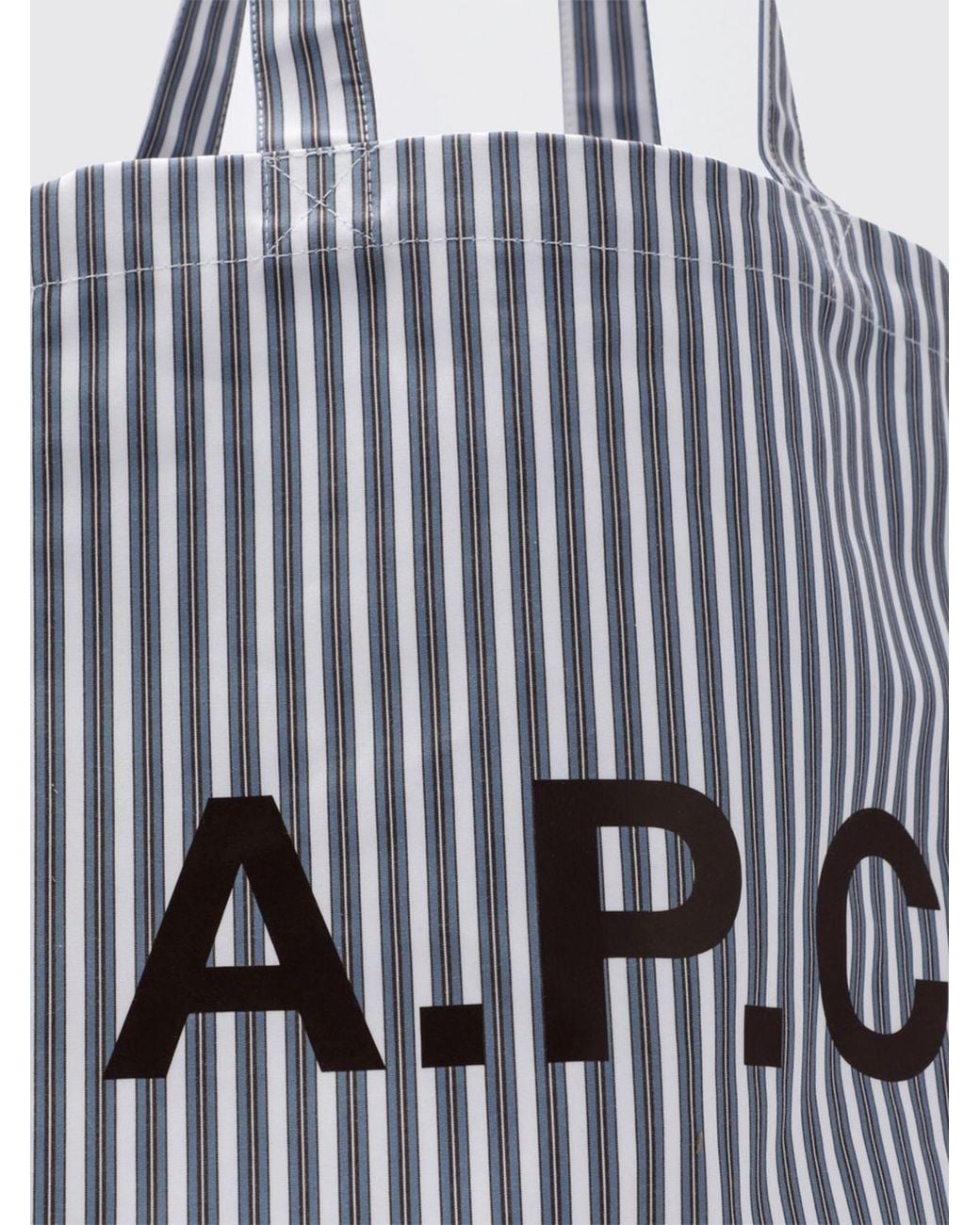 A.P.C. White Tote Bag