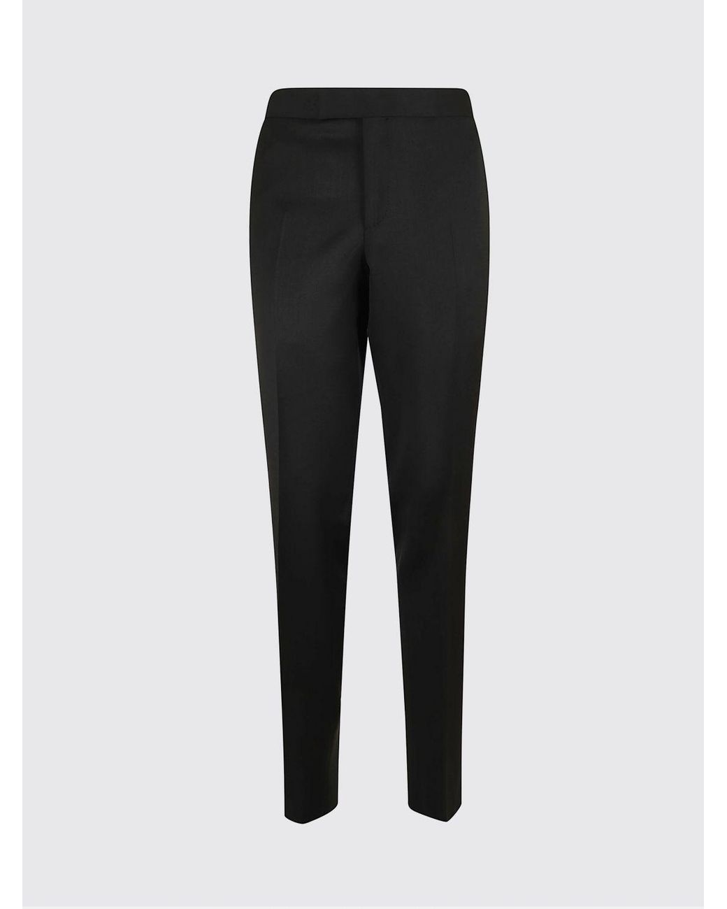 Lardini Blue Slim Fit Wool And Mohair Tailored Trousers for men