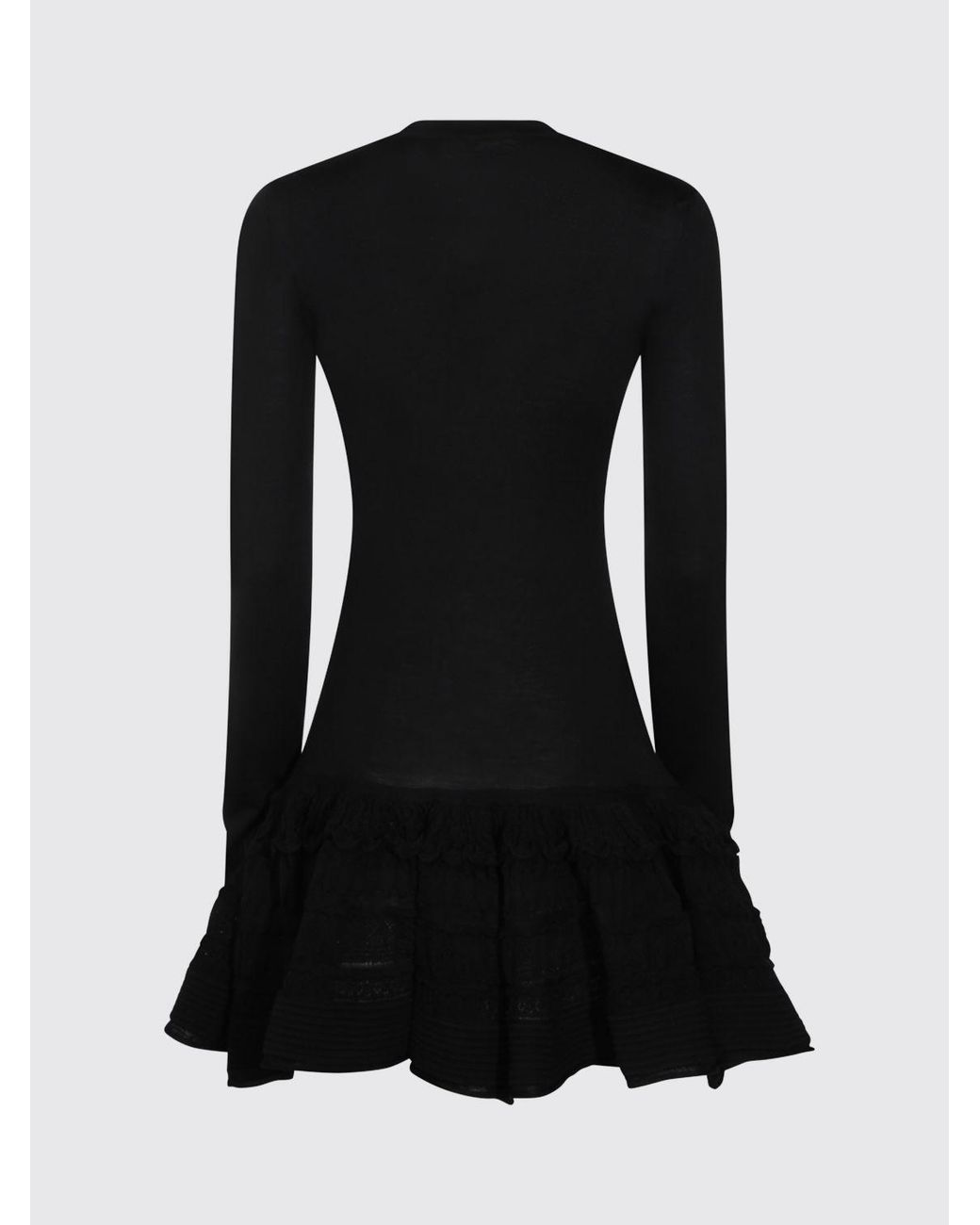 Alaïa Black Crinoline Mini Dress
