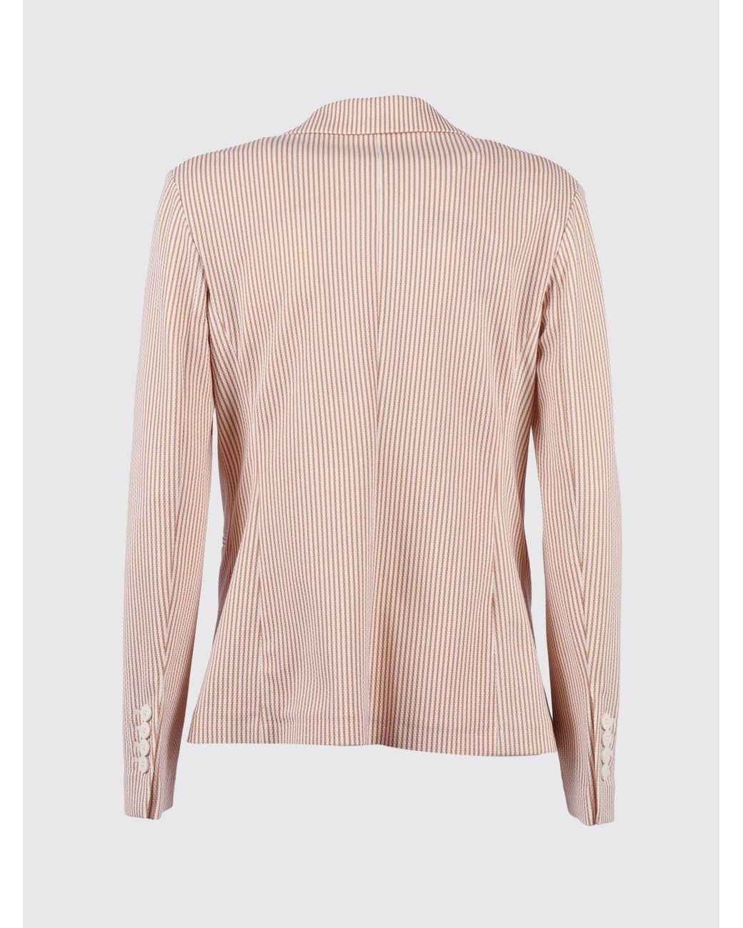 Circolo 1901 Pink Single Breasted Blazer