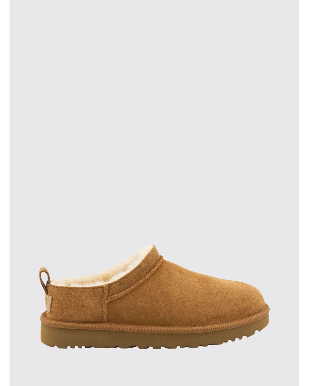 Ugg Brown Classic Micro Water-Repellent Suede Platform Ankle Boots