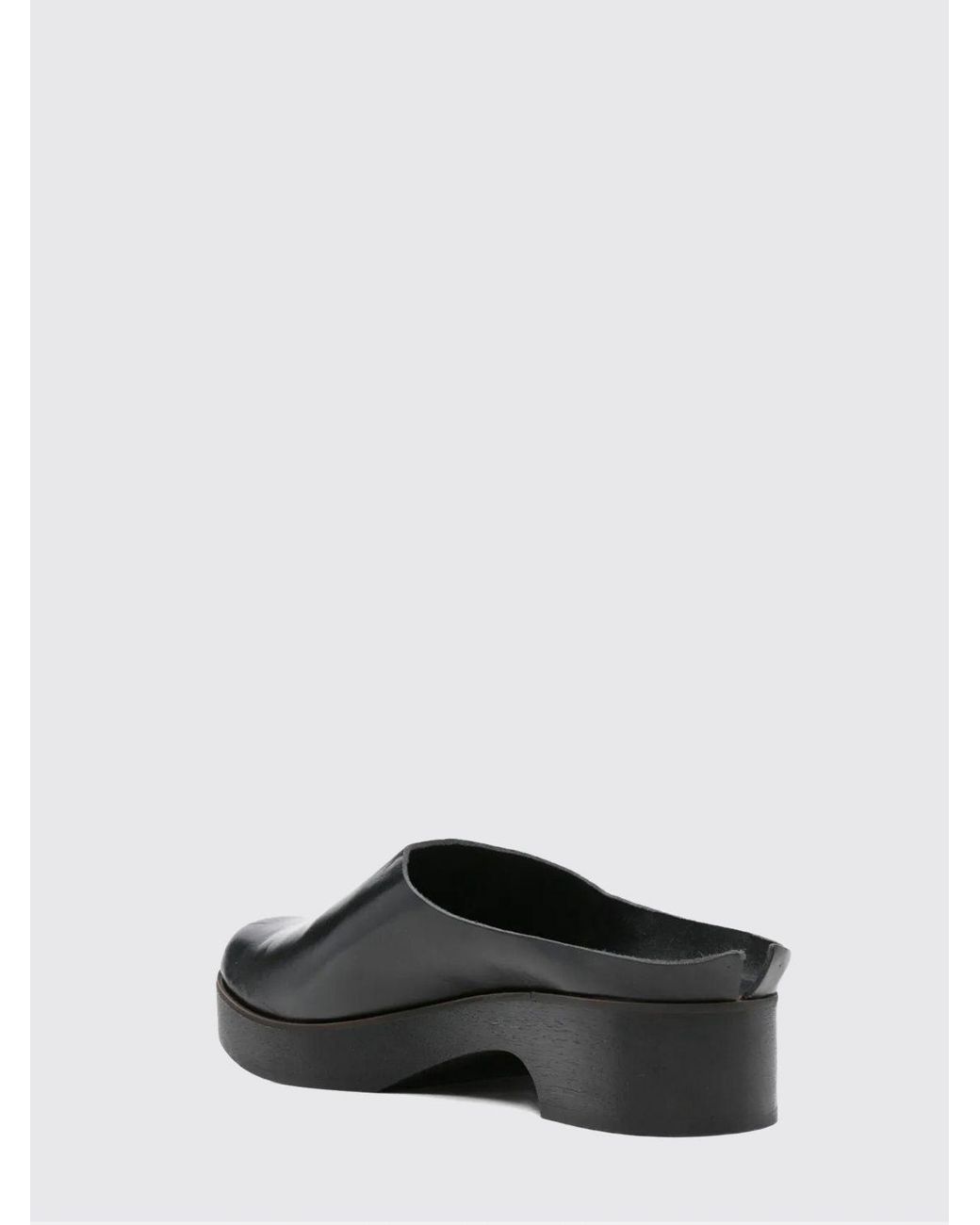 Daniela Gregis White Leather Mules