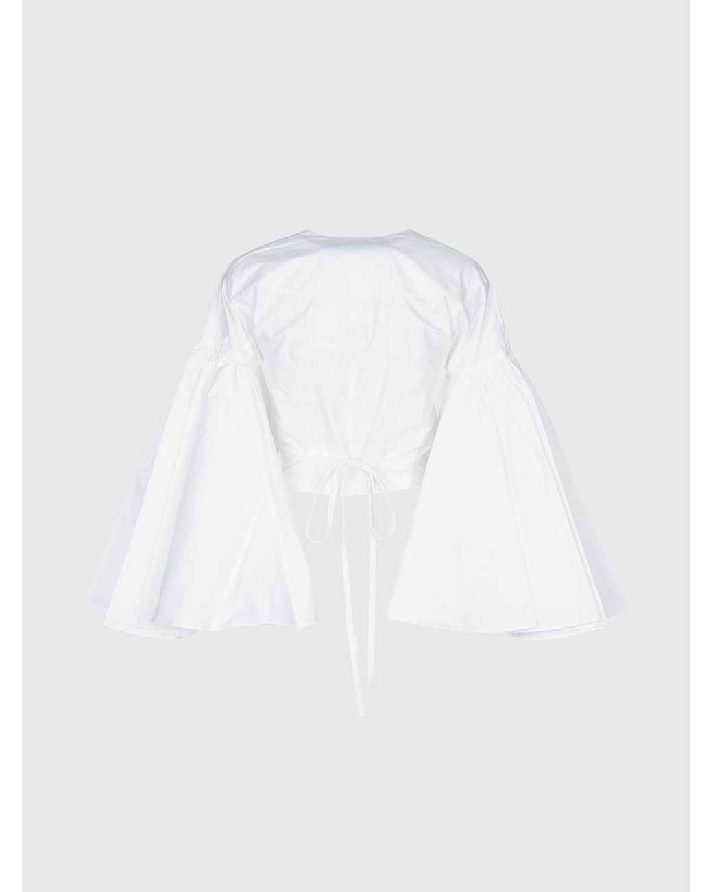 Jacquemus White Paysan Wrap Top