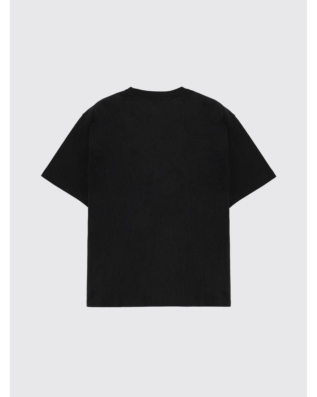 KENZO Black Printed Cotton T-Shirt for men