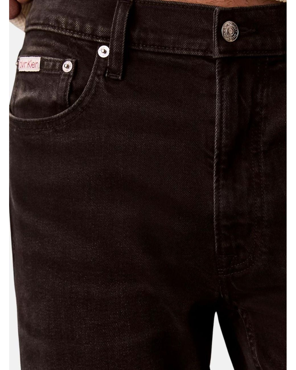 Calvin Klein Black Pants for men
