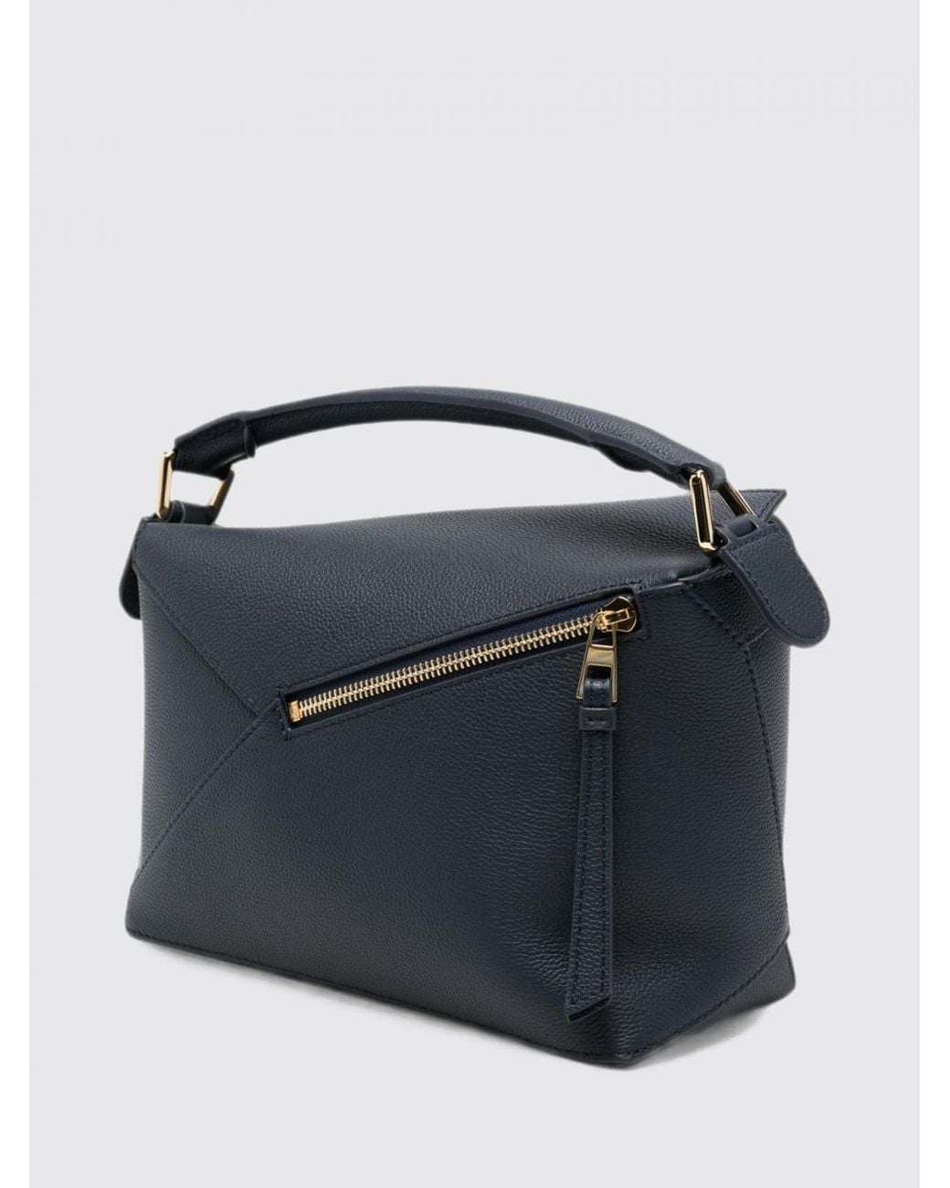 Loewe Blue Small Puzzle Edge Bag