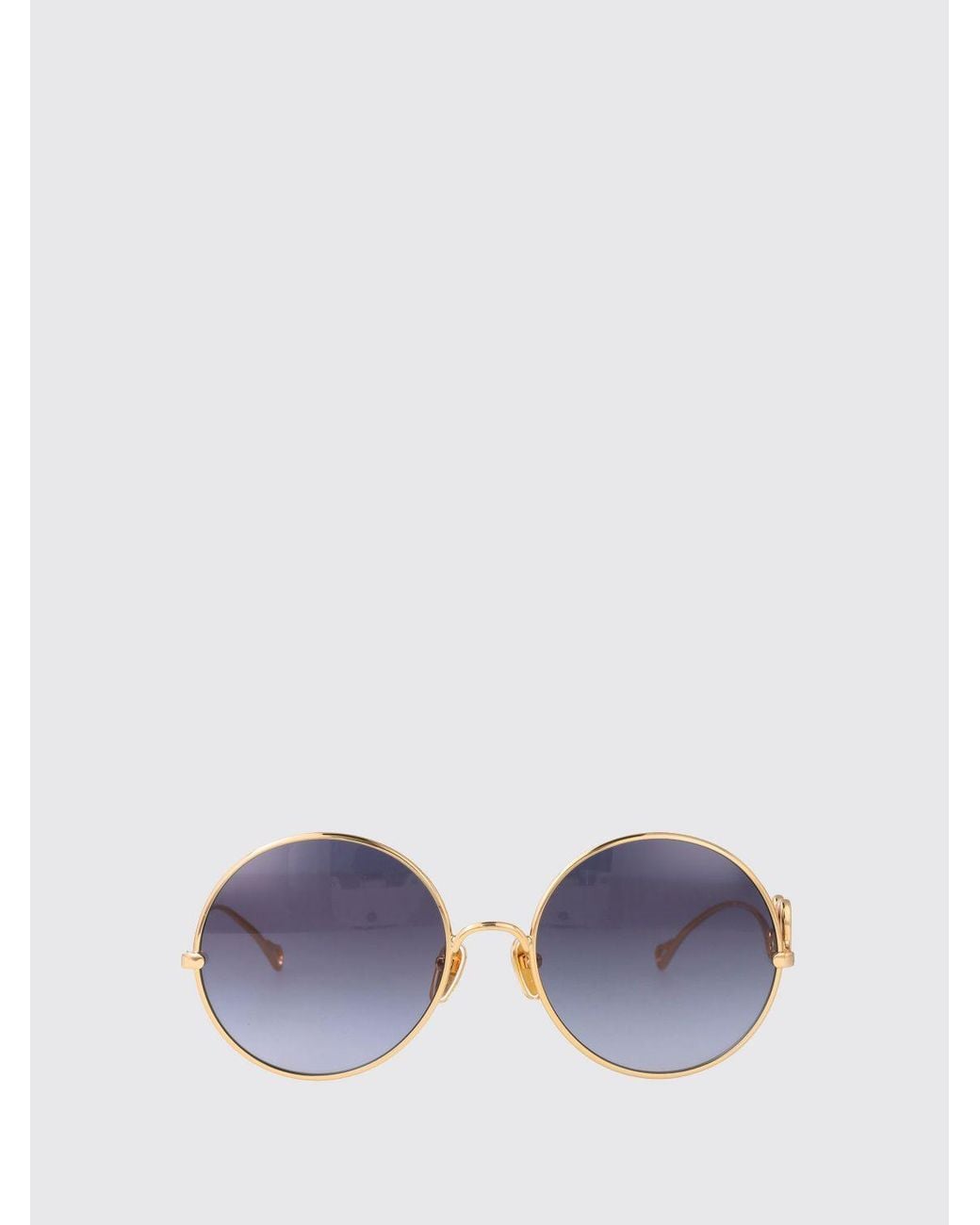 Chloé Blue ChloÉ Metal Panthos Sunglasses