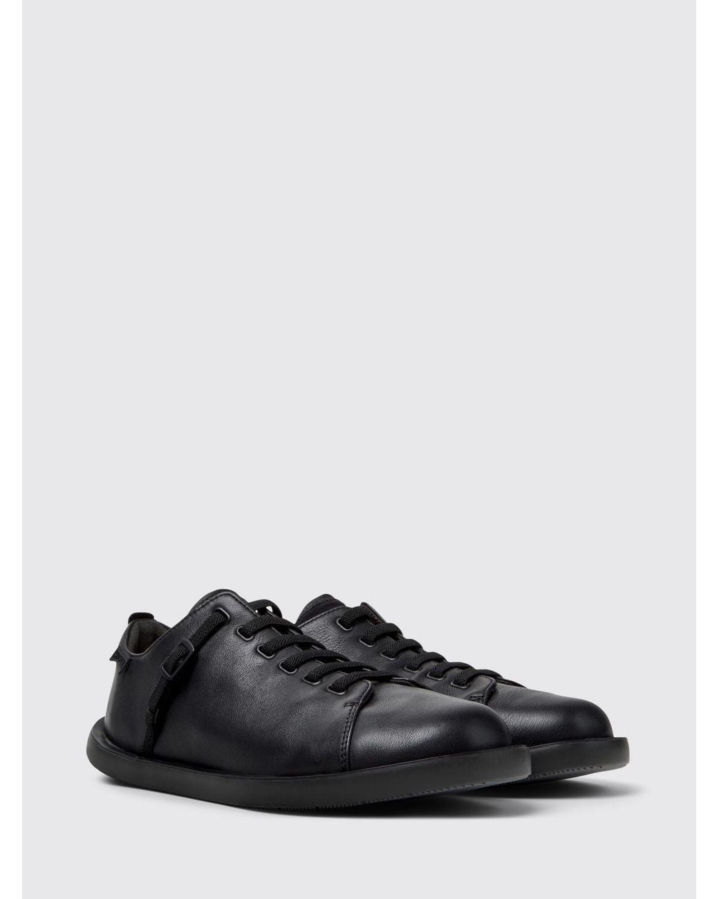 Camper Black Versatile Leather Sneakers for men