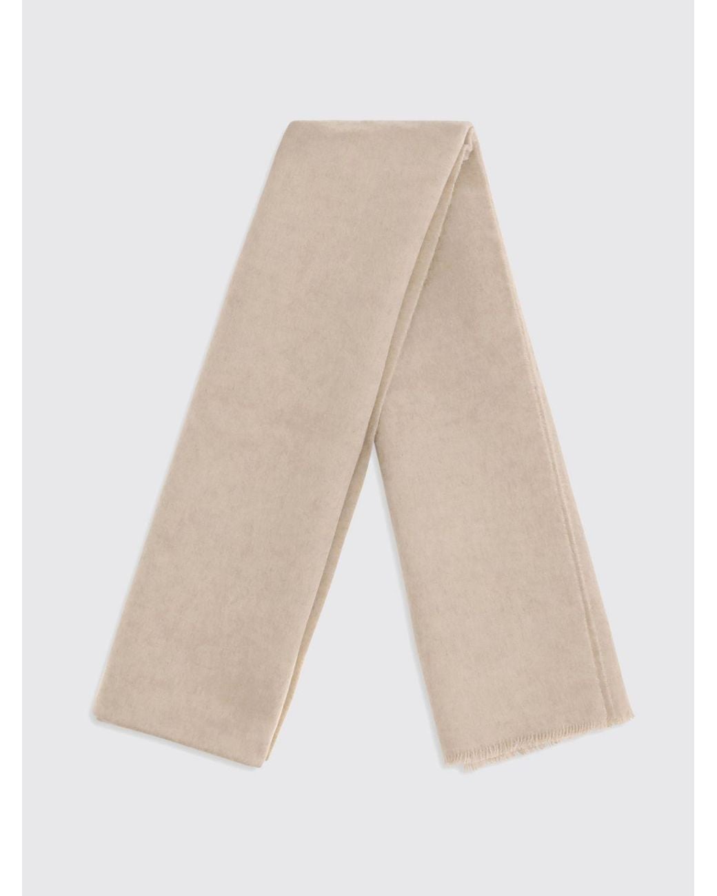 Sciarpa Uomo di Jacquemus in Natural da Uomo
