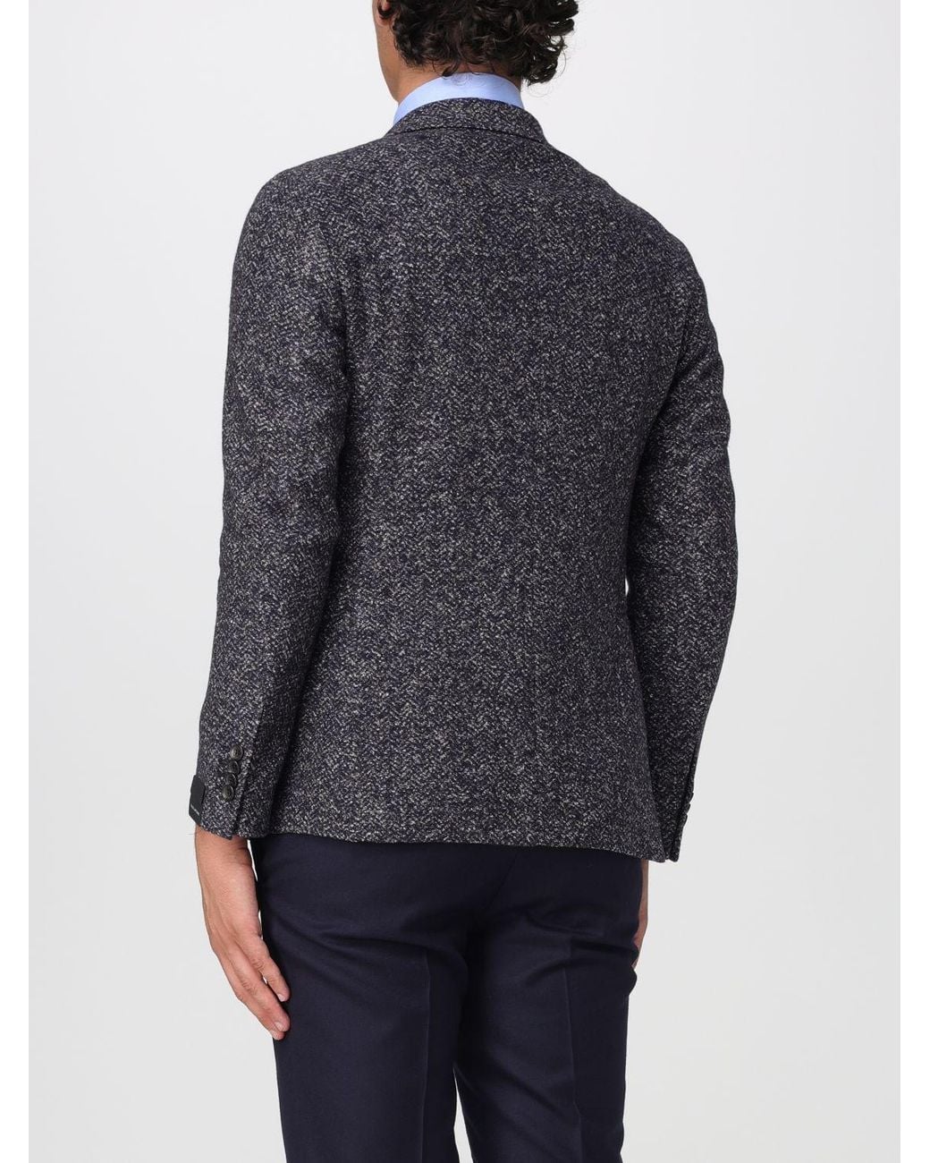 Tagliatore Blue Jacket for men