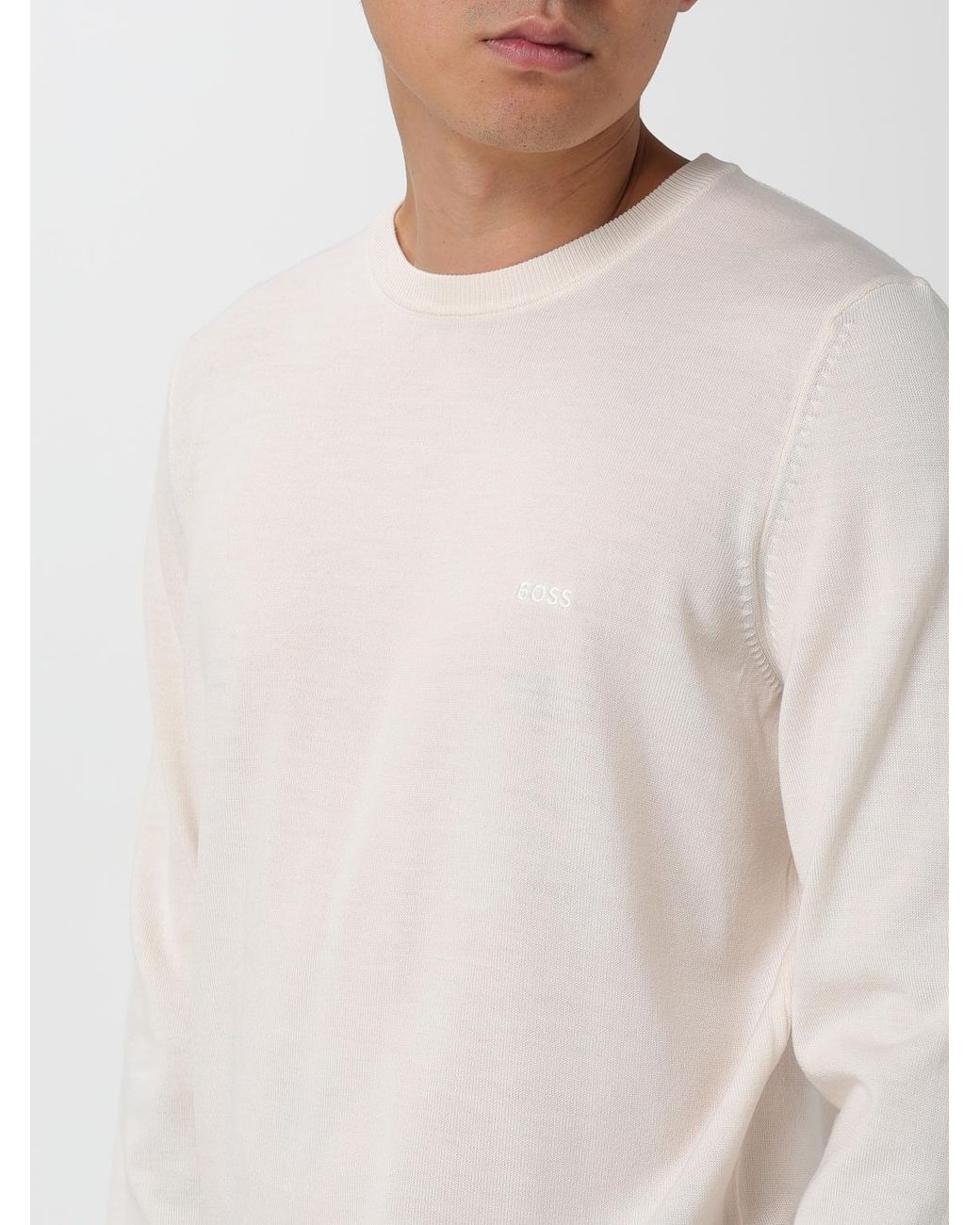 Boss Natural Jumper for men