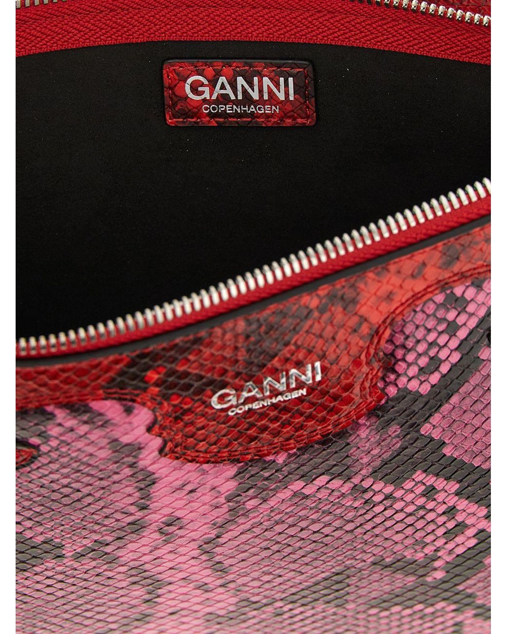 Ganni Red Handtasche Damen