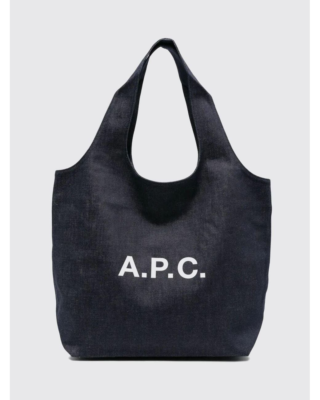 Borsa Ninon Tote di A.P.C. in Blue