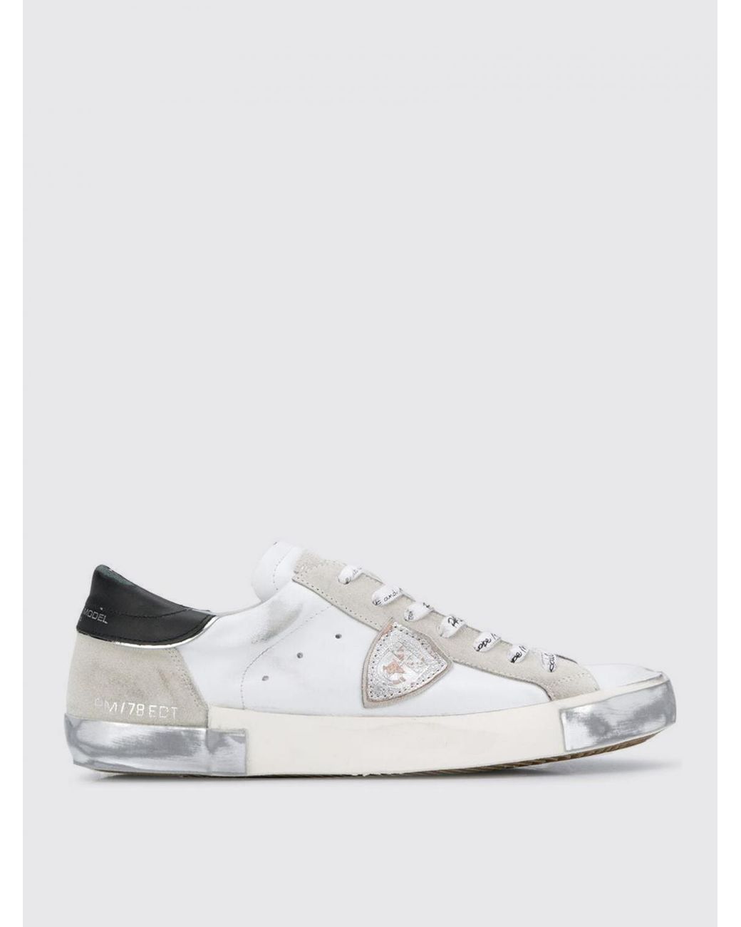 Philippe Model White Sneakers for men