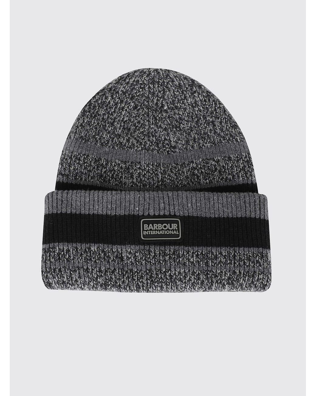 Barbour Gray Hat for men