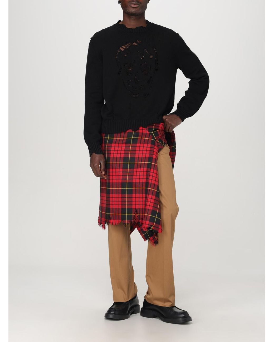 McQueen Multicolor Trousers for men