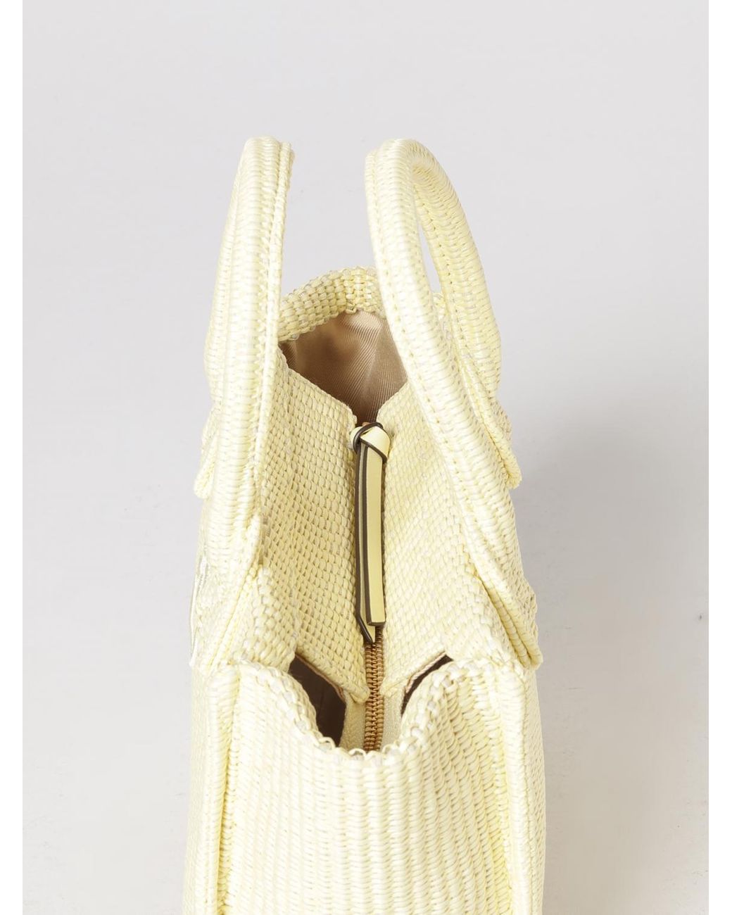 Pinko Natural Beach Raffia Bag