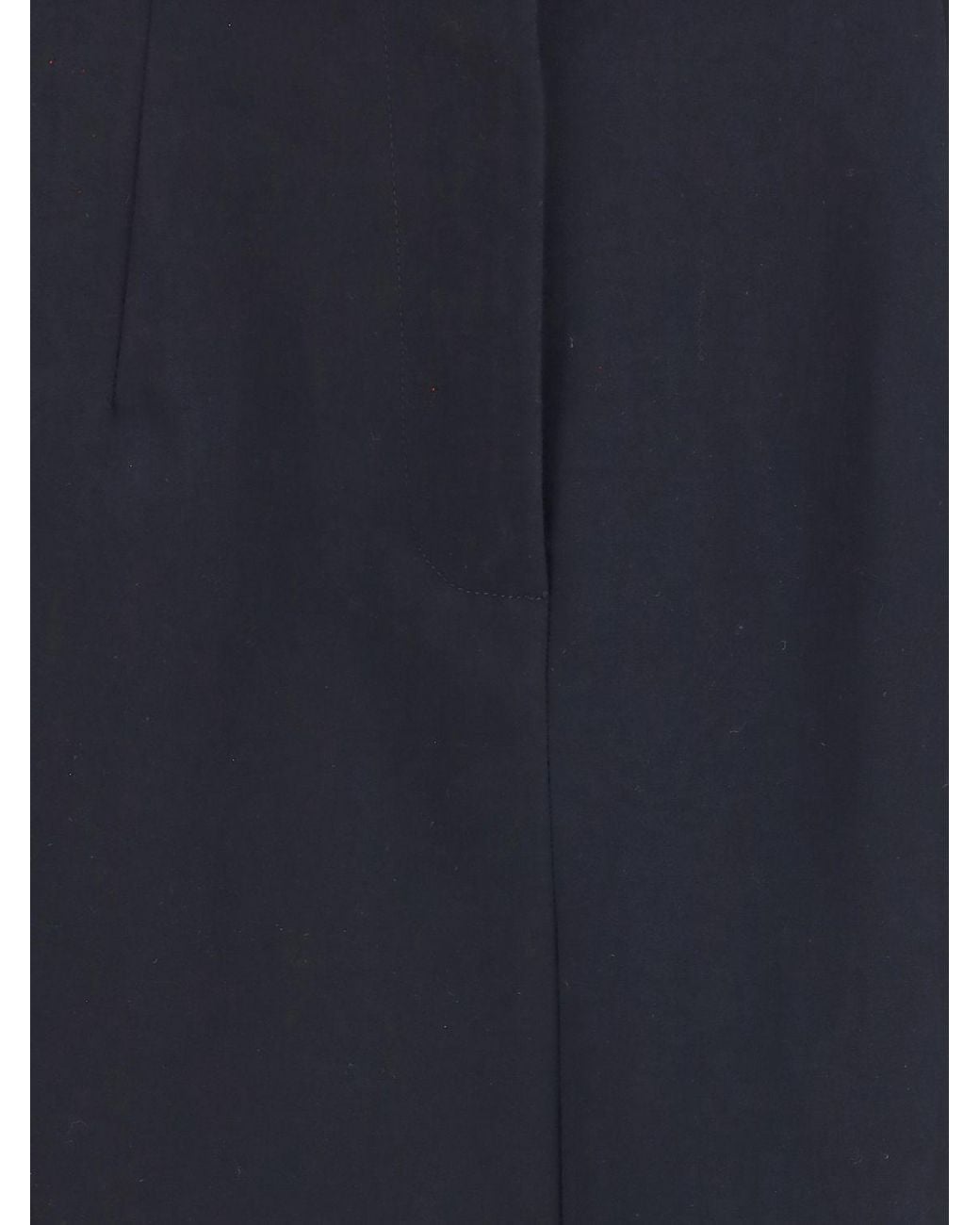 Magda Butrym Blue High-Waisted Cotton Slim-Fit Mini Pencil Skirt