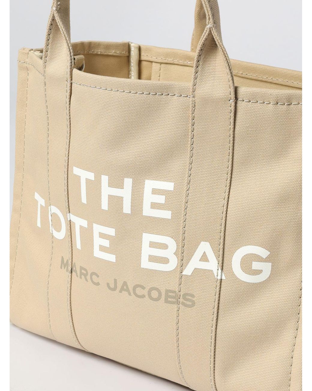 Marc Jacobs Natural The Tote Bag Medium Canvas Bag