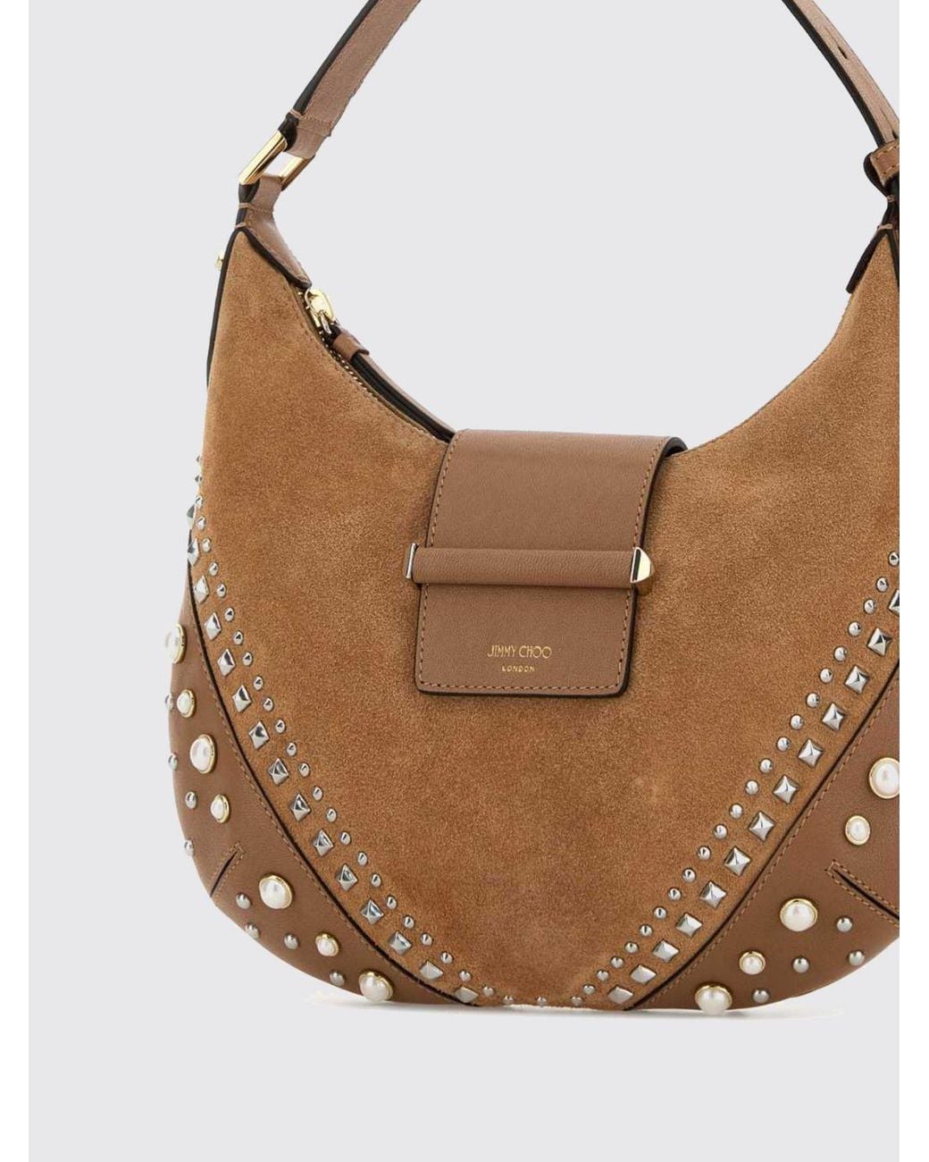 Jimmy Choo Brown Handtasche Damen