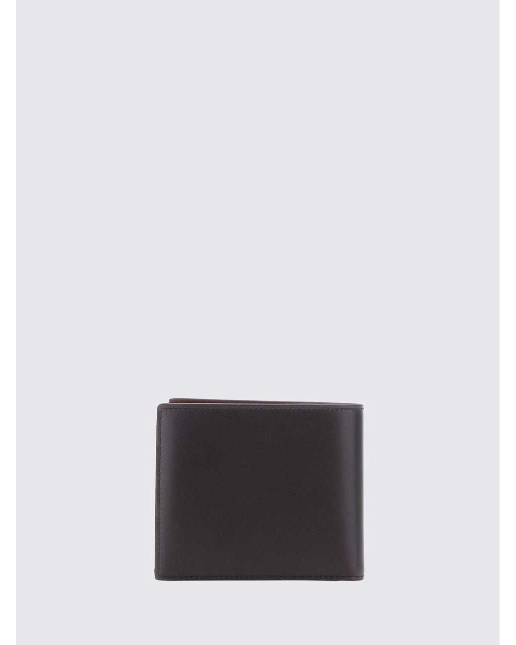 Saint Laurent White Smooth Calfskin Bifold Wallet With Logo for men