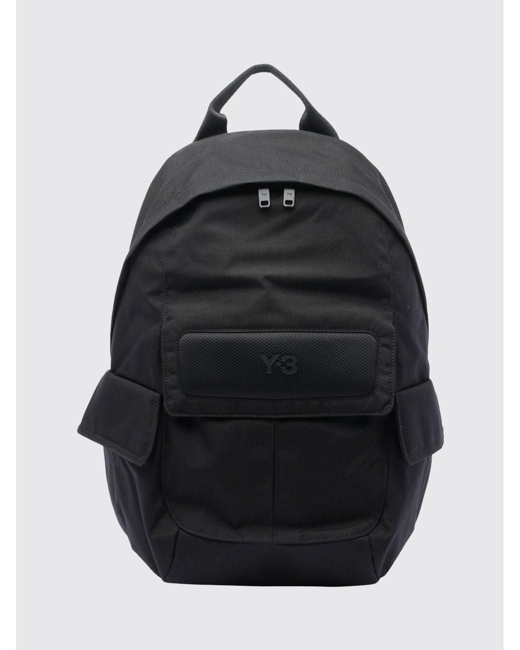Y-3 Black Backpack for men